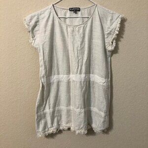 KaPITOL Top Fringe Boho Tunic Trendy Festival